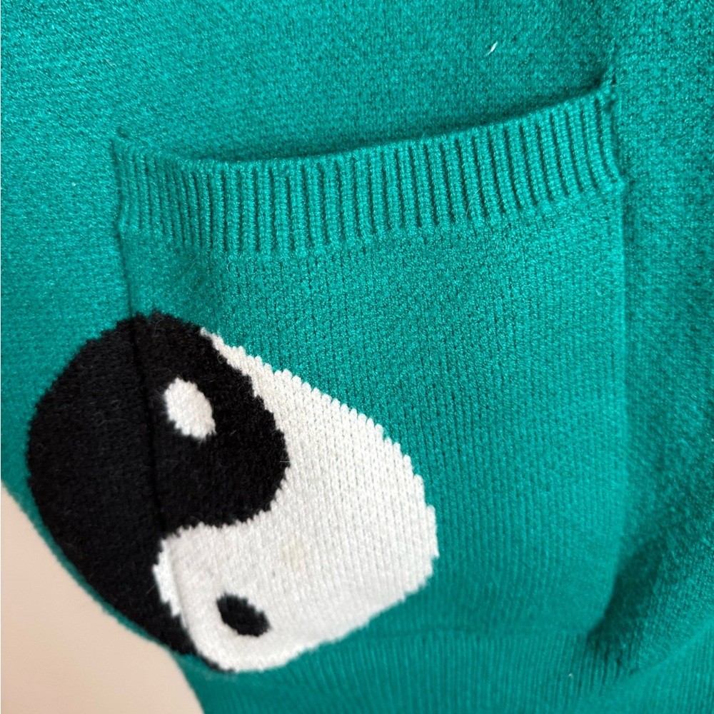 Dressed in LaLa Main Character Energy Yin Yang Cardigan - Picture 7 of 8